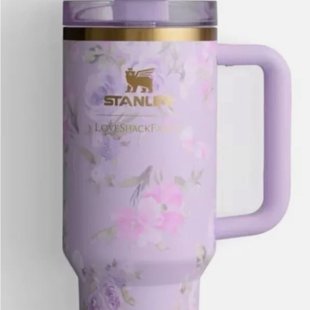 🌸STANLEY x LOVESHACKFANCY Happy Thoughts Tumbler 40oz‼️ BRAND NEW IN BOX ‼️